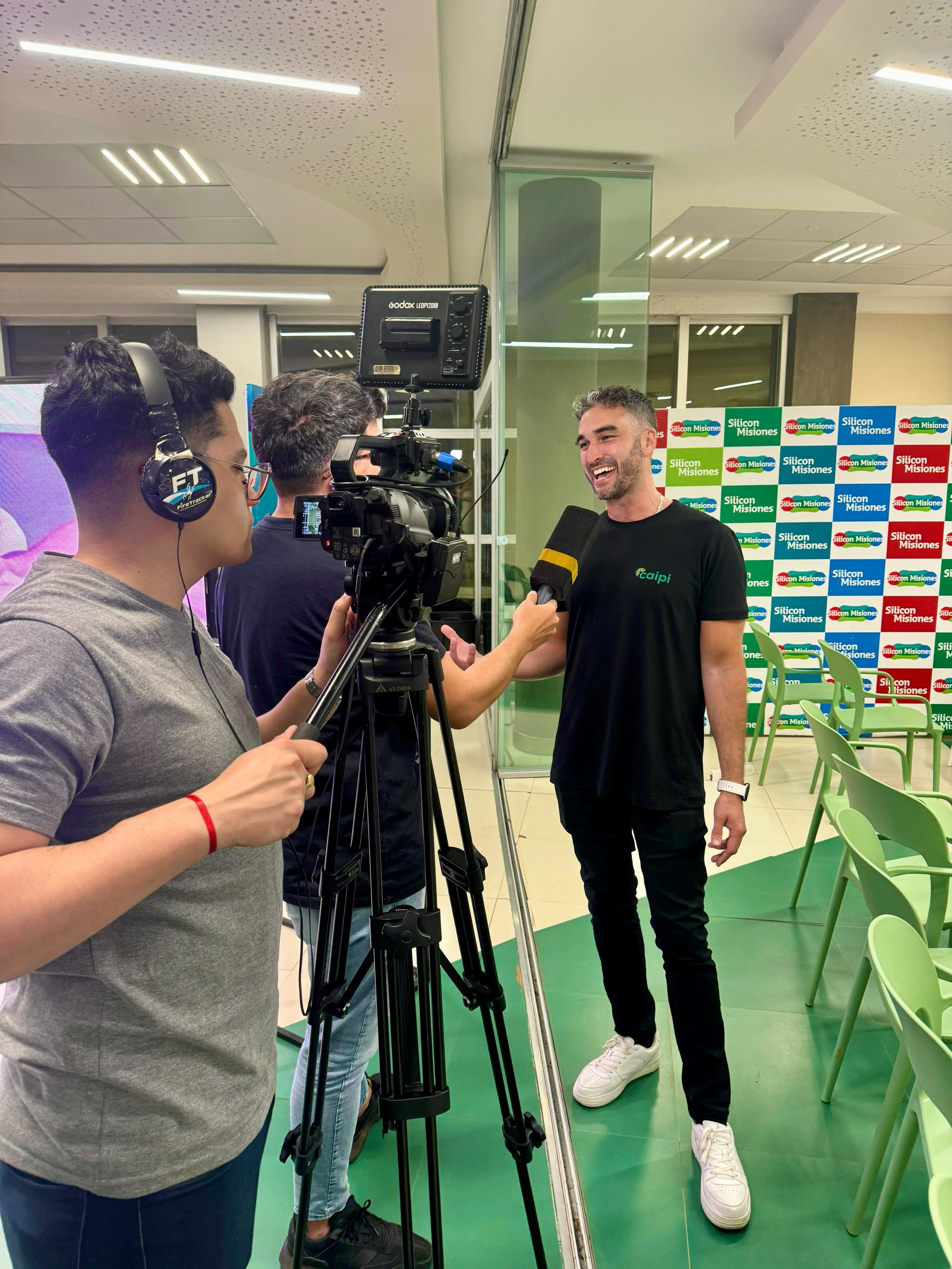Axel Nielsen en entrevista para Silicon Misiones sobre Caipi.